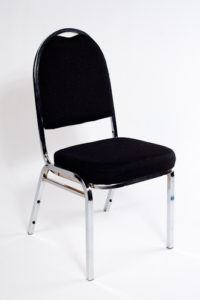 Padded banquet chair