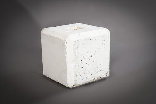 250lb concrete block