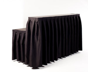 portable bar in black