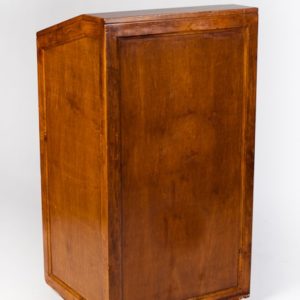 wood podium