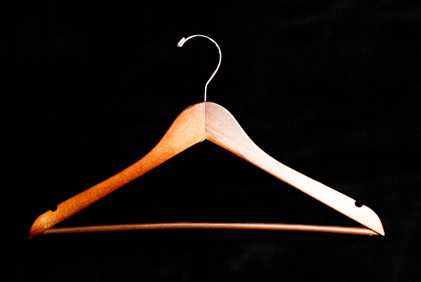 wood hanger