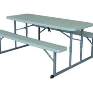 Folding picnic table