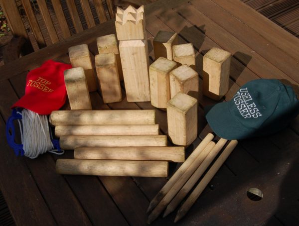 Kubb game