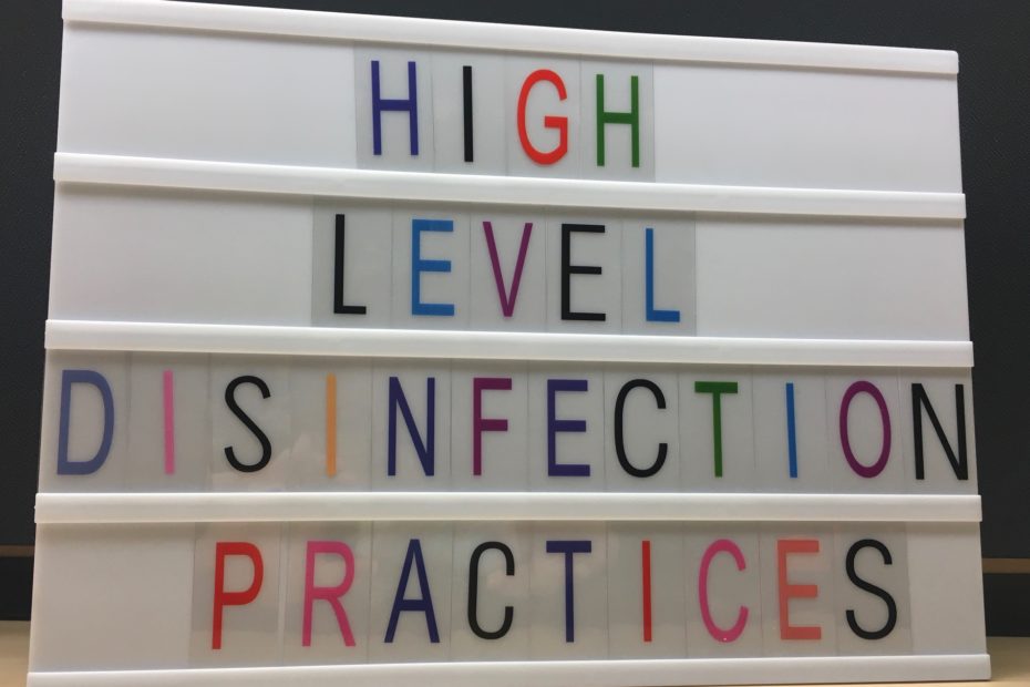 high level disinfection practices