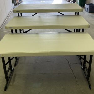 4ft rectangle tables