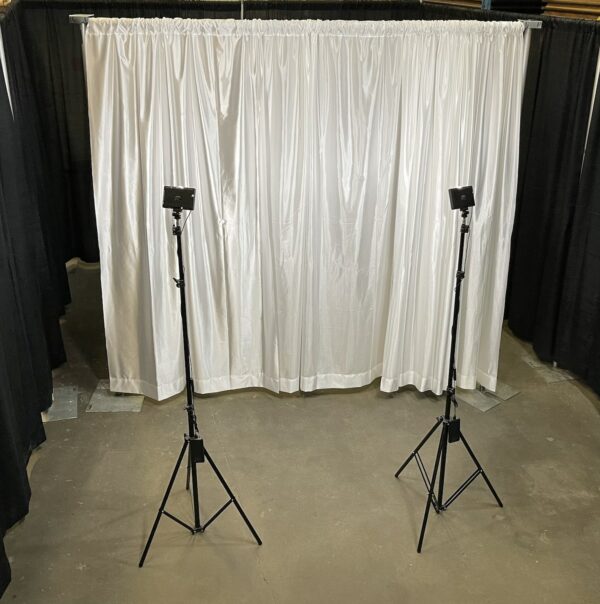 white photo backdrop