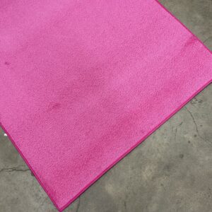 Hot pink carpet runner