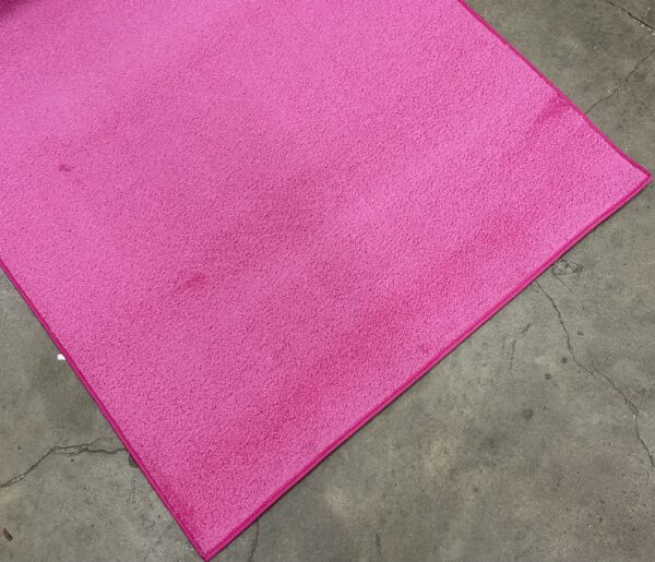 Hot pink carpet runner