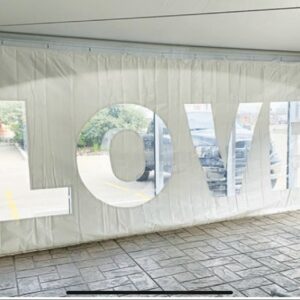 Marquee Love side wall