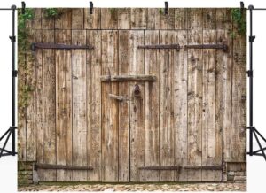 barn doors backdrop