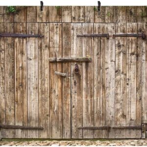 barn doors backdrop