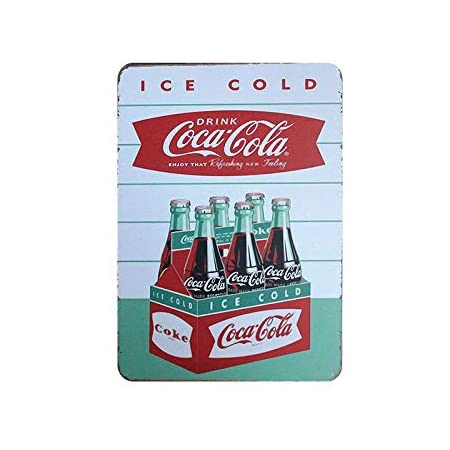coca cola vintage sign