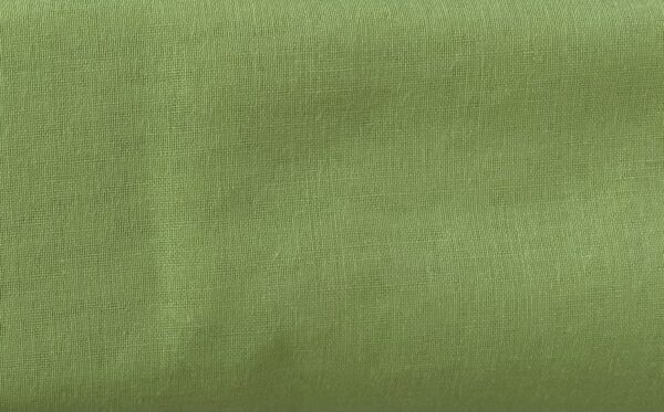 green organza wall decor
