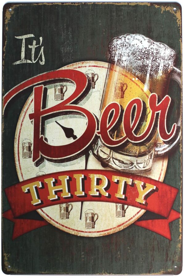 its beer thirty vintage sign