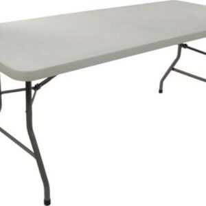 Plastic banquet table