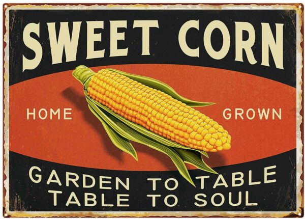 sweet corn vintage sign