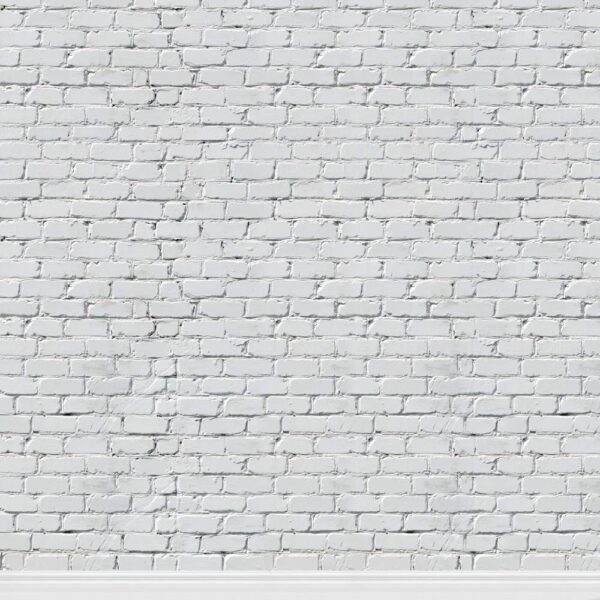 white brick wall backdrop