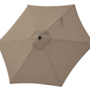 beige 7' umbrella