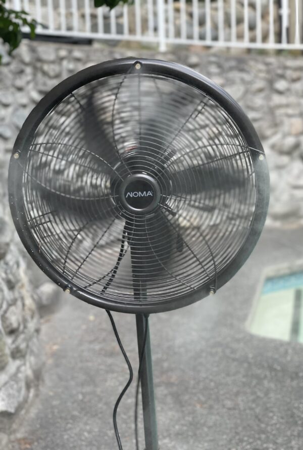 Misting fan