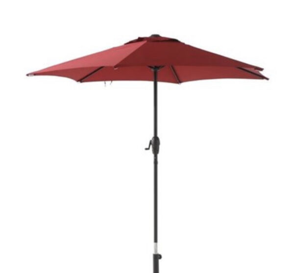 Red 7 ft umbrella