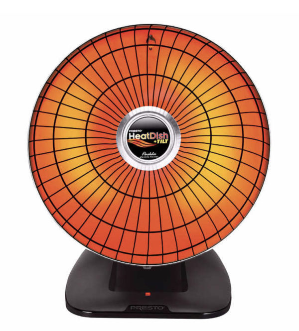 parabolic electric heater