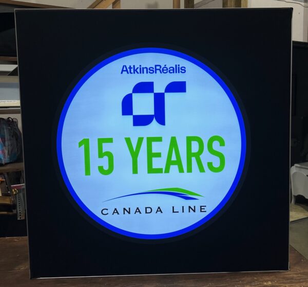 LED Logo podium - Image 7