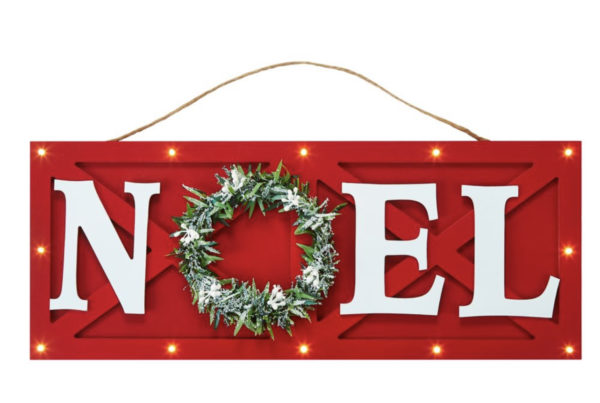 NOEL sign