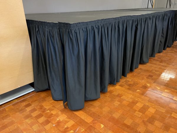 stage skirting