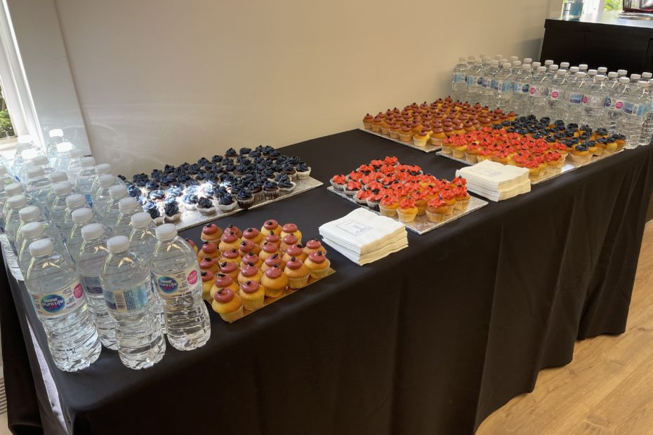 Food service from Emelle's catering