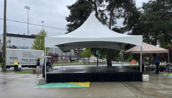 Riley park marquee tent