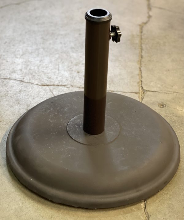 concrete umbrella base