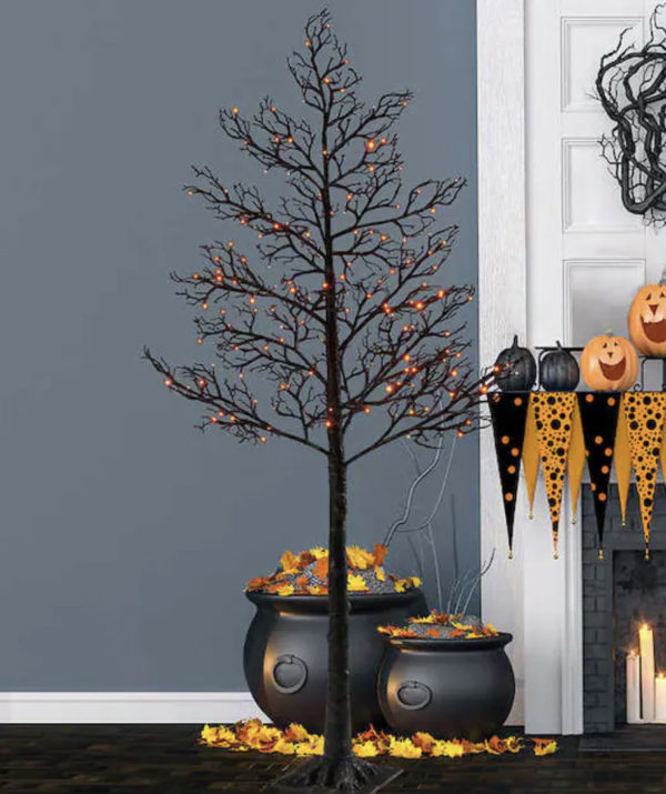 LED Halloween tree