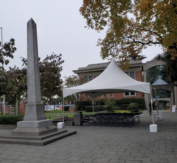 City of port coquitlam remembrance day tent 2022