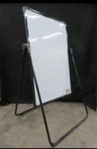 dual sided white board