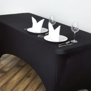 spandex banquet table cover