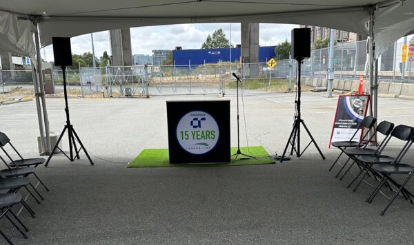 LED podium