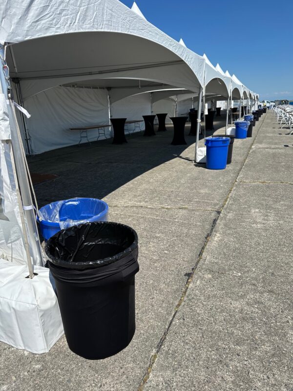 Spandex trash can cover - Image 3