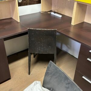 Brown corner Desk FOR SALE